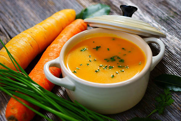 Морковный суп с медом