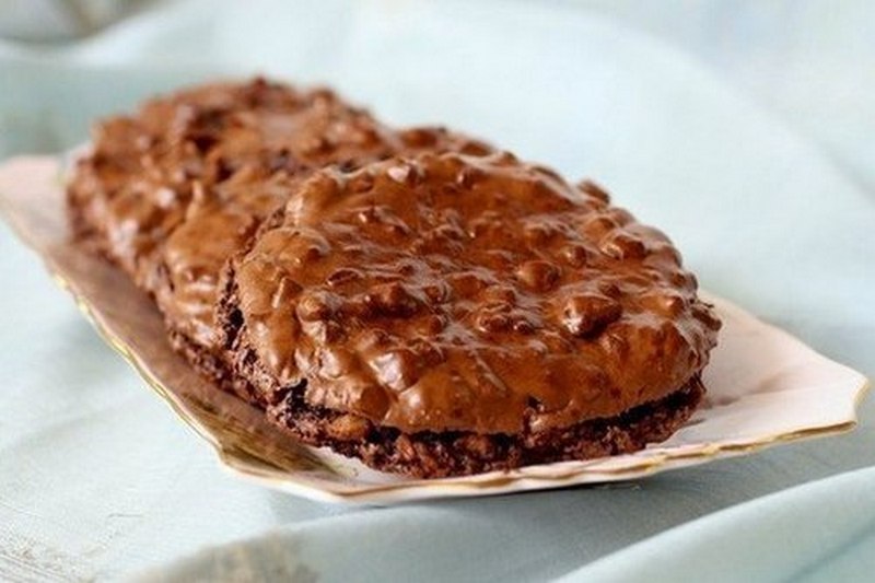 Печенье с грецкими орехами и шоколадом