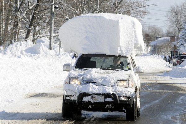 Как правильно ездить на авто в снегопад: рекомендации водителям