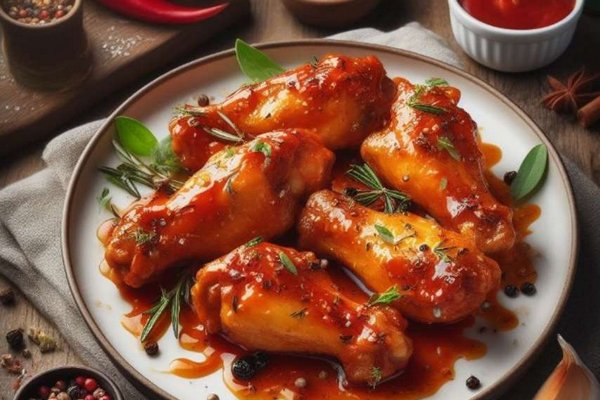 Быстро и вкусно: куриные крылышки в кисло-сладком соусе