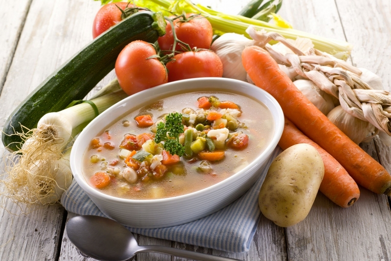 Суп с грибами и кукурузой - постные блюда