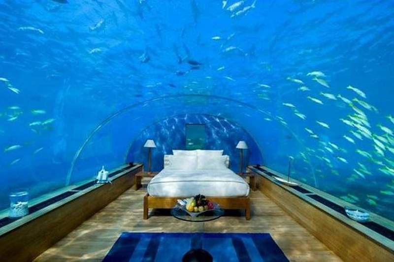 На популярном курорте открыли подводный отель