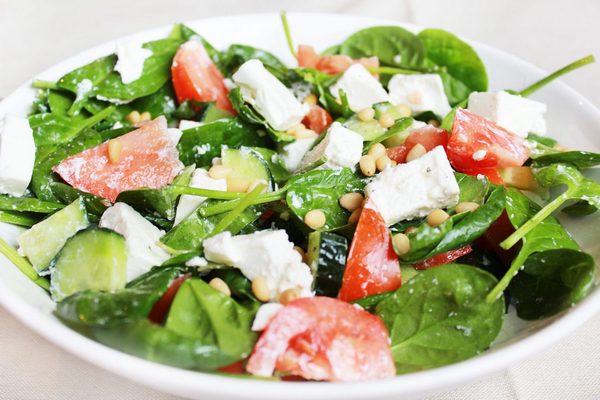 Рецепты овощных салатов без соли