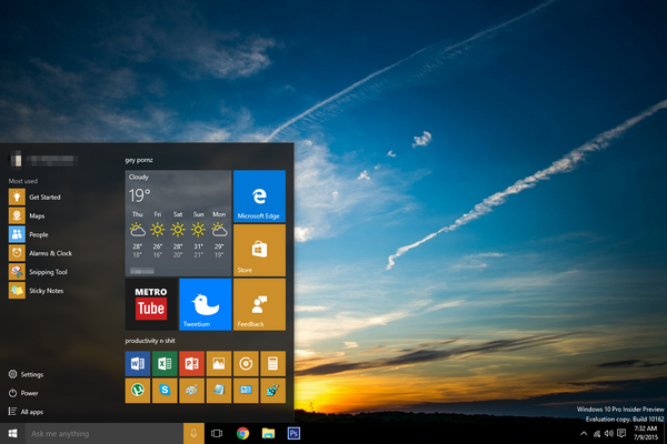Microsoft выпустила новую сборку операционной системы Windows 10 с номером 20251