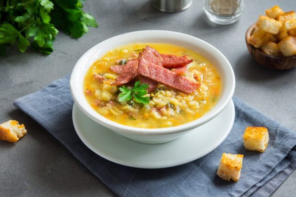 Гороховый суп «Два в одном»