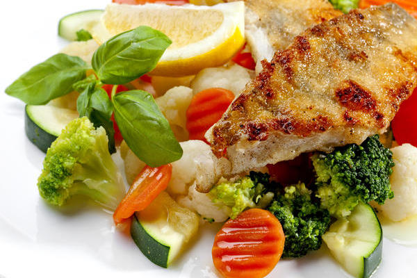 Рыба с овощами «Порто-франко»