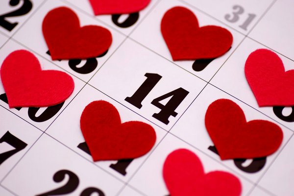 Всемирный день влюбленный - 14 февраля на календаре