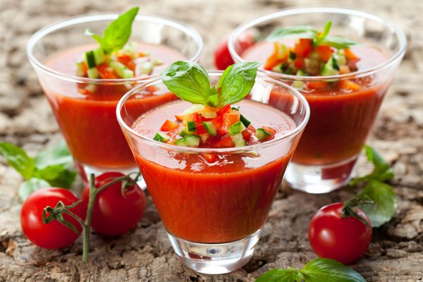 Суп из помидоров «Гаспачо»