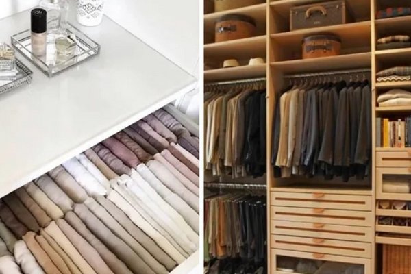 Как сэкономить место в гардеробе и шкафу: простые советы