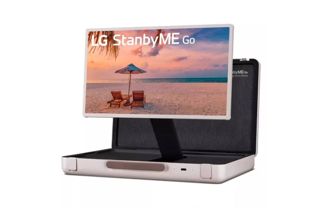 Беспроводной портативный дисплей LG StanbyMe Go выходит на глобальный рынок