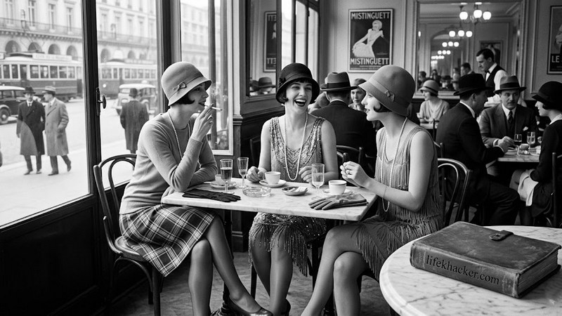 Рождение «мальчишеского» силуэта и стиля флапперов