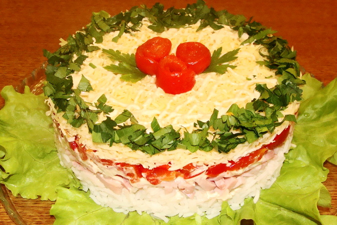 Праздничный салат «Крутой перец»