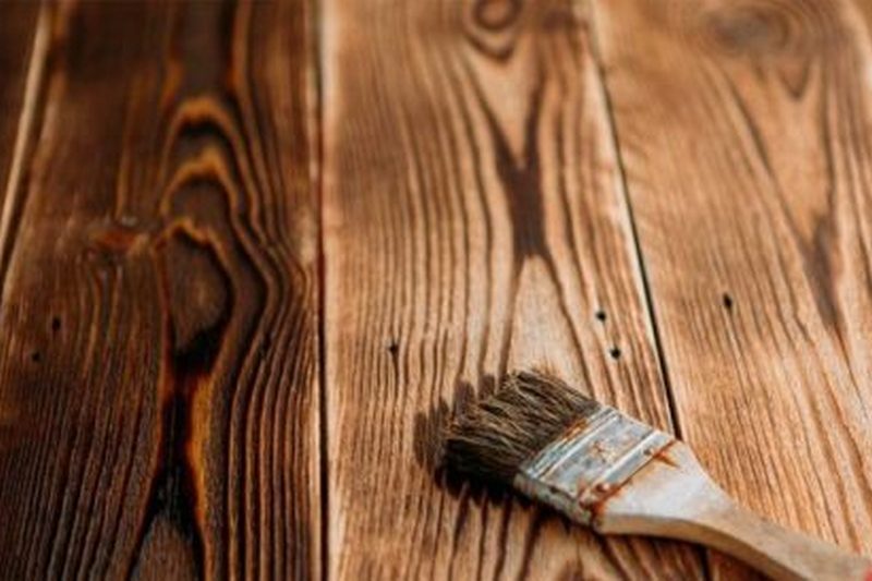 Составы для окраски древесины под ценные породы дерева