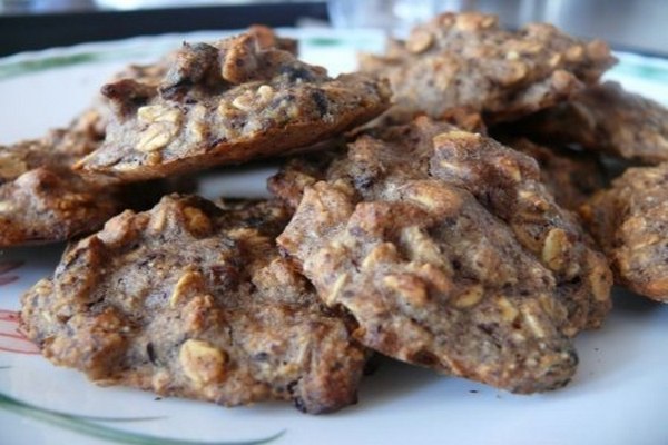 Рецепт - Низкокалорийное овсяное печенье