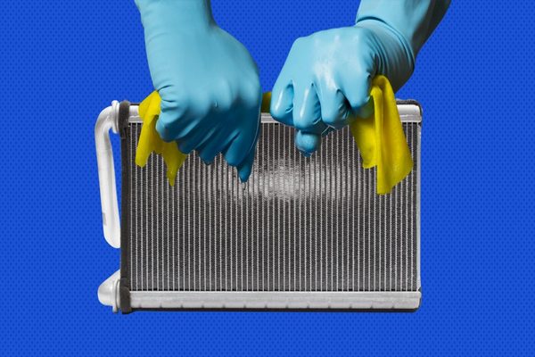 Как промыть радиатор печки своими руками, не снимая его